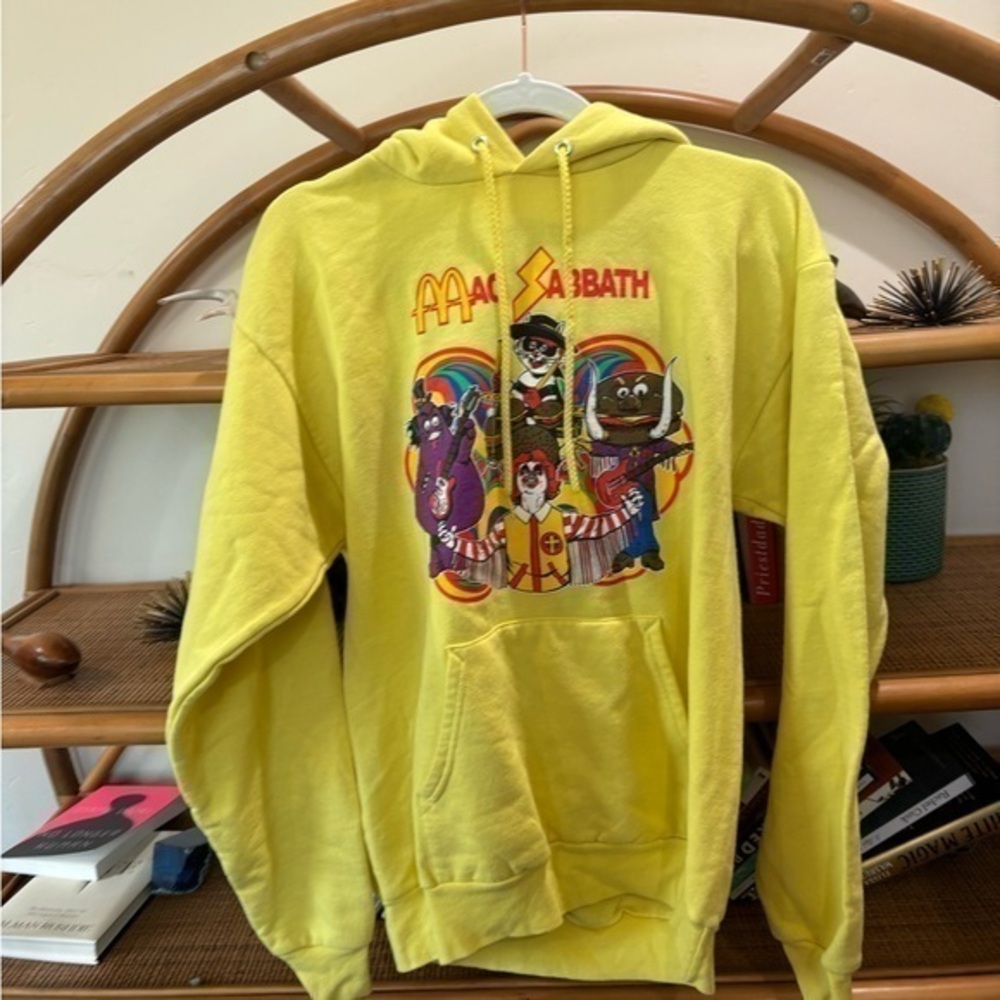 Mac Sabbath men’s band graphic sweatshirt